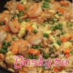 Как вкусно приготовить креветки с рисом