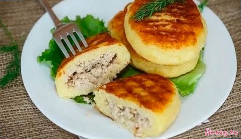 Вот такие сытные зразы картофельные с мясом