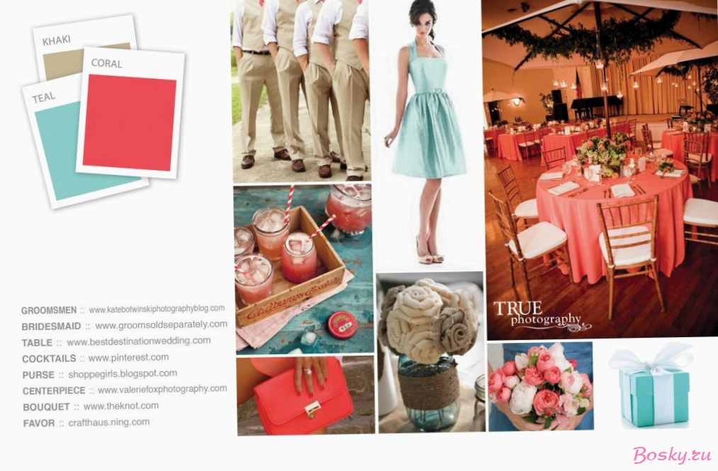 Цветовая гамма для свадьбы — 10 самых модных тенденций