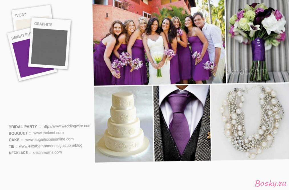 Цветовая гамма для свадьбы — 10 самых модных тенденций