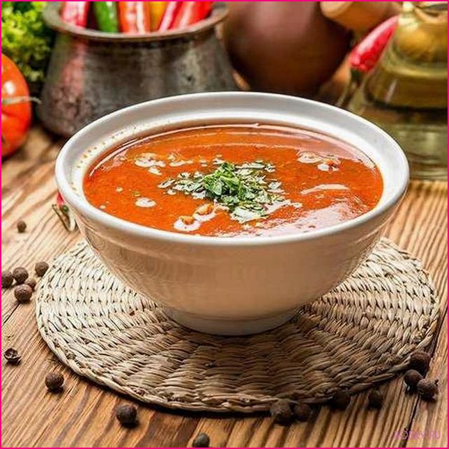 Рецепт харчо: вкусный и ароматный суп