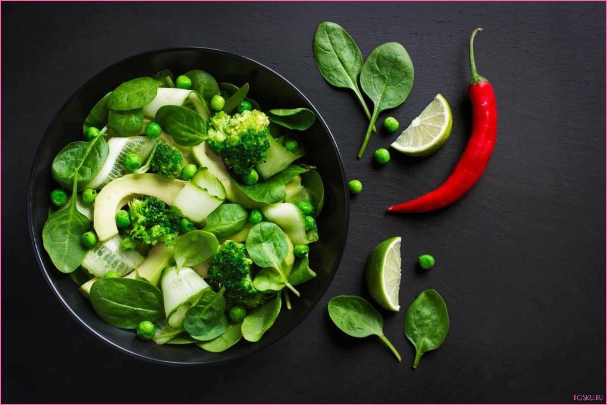 Красно-зеленая диета: полезные рецепты и секреты