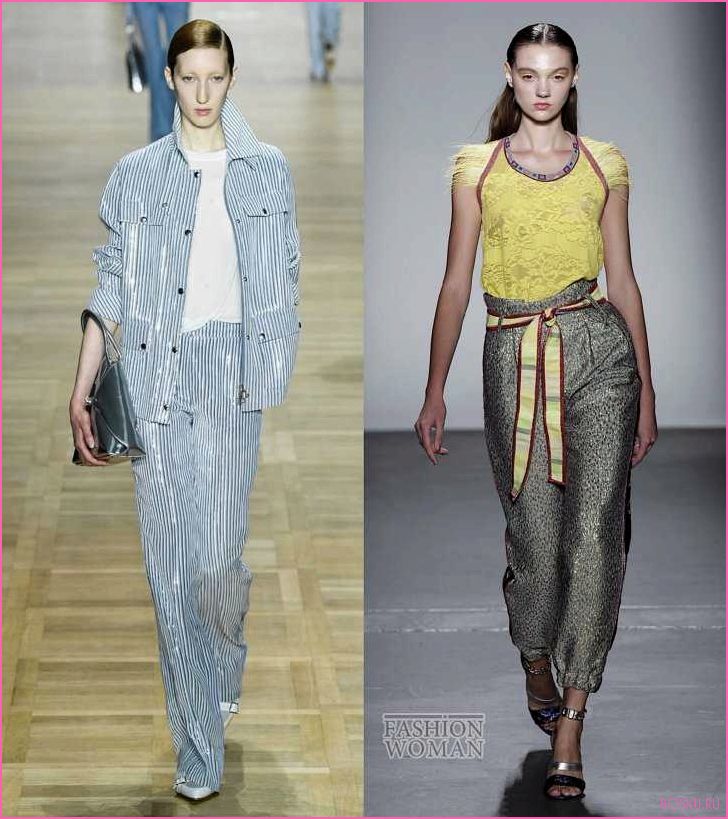 Модные брюки весна-лето 2023 — тренды и новинки моды