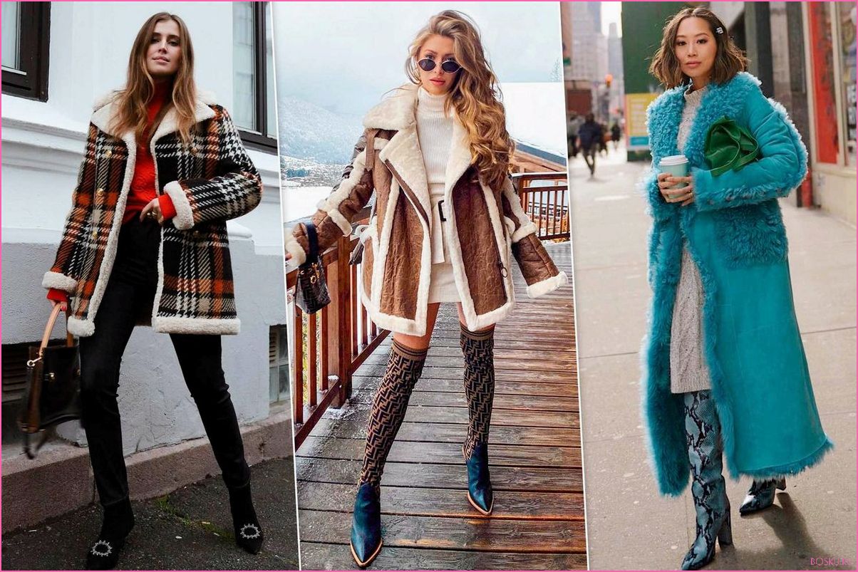 Модные дубленки осень-зима: фасоны и идеи для стильных комбинаций