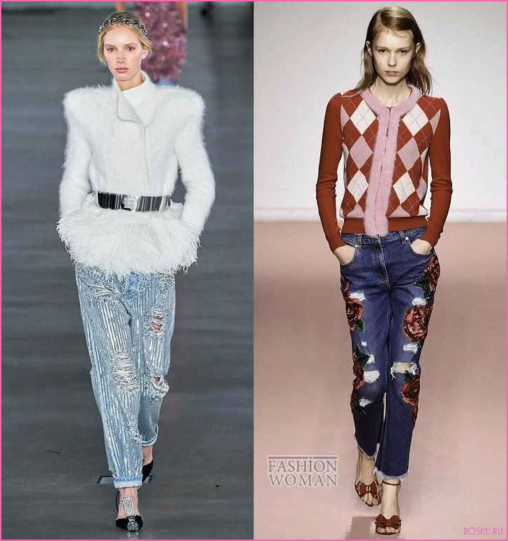 Модные женские джинсы осень-зима 2022-2023: тренды и стильные модели